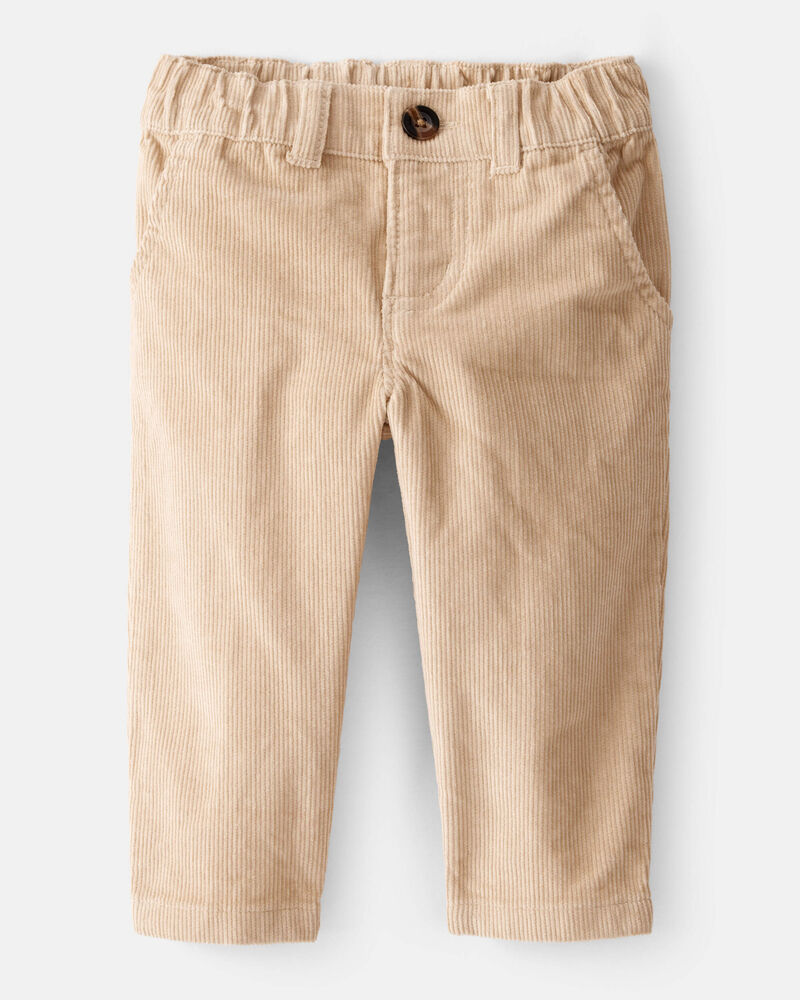 Baby Boy 3-Piece Plaid Print Cotton Bodysuit, Bowtie & Pant Set - Green/Tan, image 2 of 6 slides