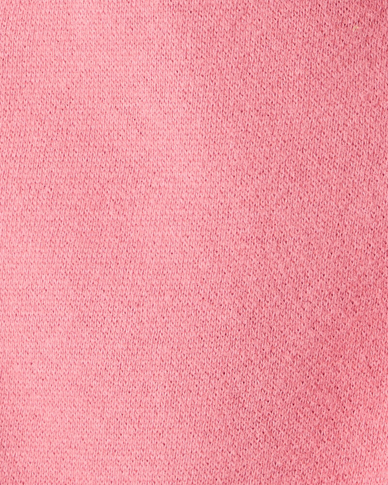 Baby Girl 2-Piece DayDream Fleece Fleece "More Hugs Please" Sweatshirt & Pants Set - Pink, image 7 of 7 slides
