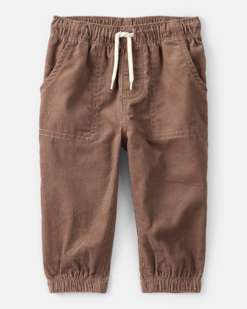 Baby Boy Plaid Long-Sleeve Tee & Pant Set, image 2 of 4 slides