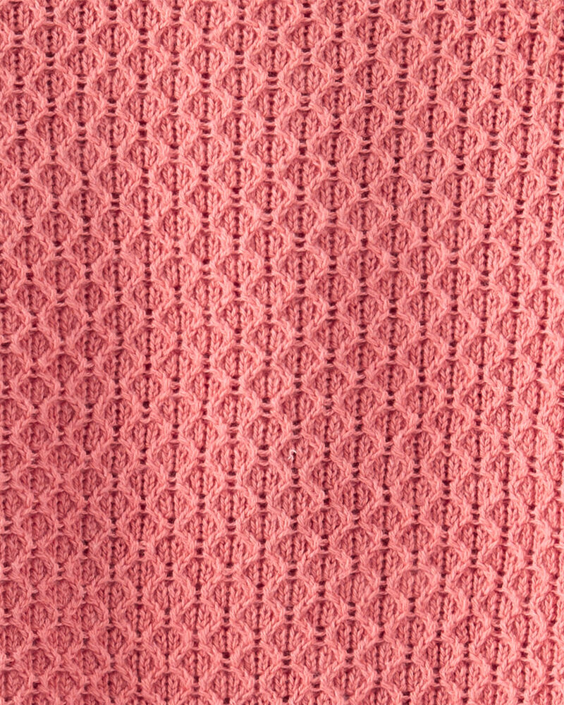 Toddler Girl 2-Piece Organic Cotton Sweater Knit Set, image 4 of 5 slides