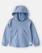 Toddler Boy Long-Sleeve Hoodie - Blue, image 1 of 4 slides