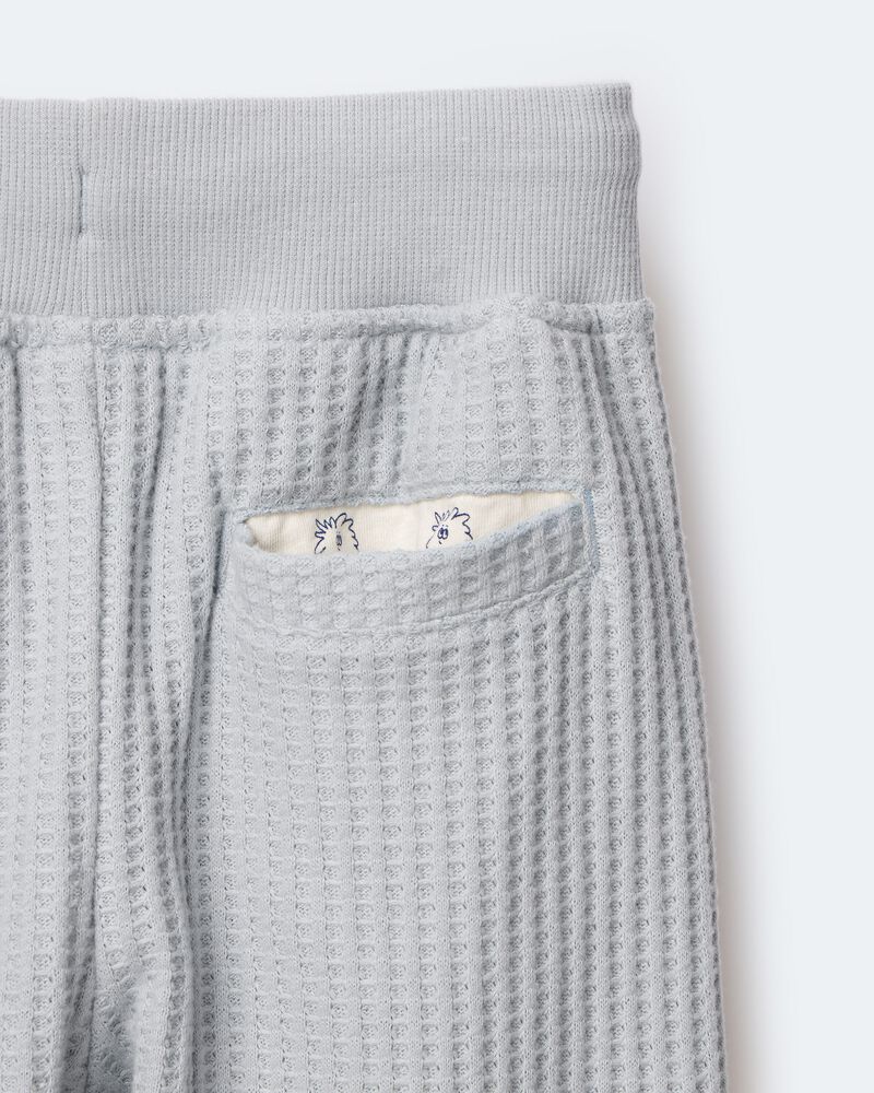 Toddler No-Seam Jogger Pant - Light Blue, image 9 of 9 slides