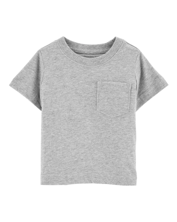 Baby Grey Pocket Tee, 