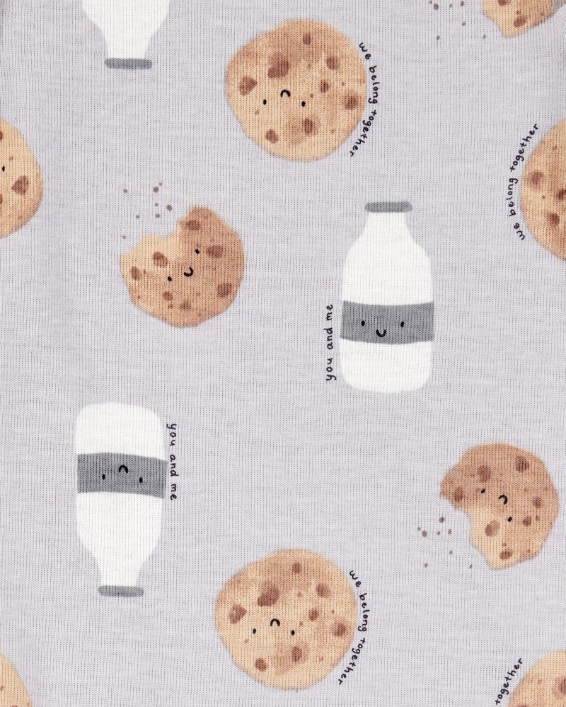 Baby 3-Piece Milk & Cookies Little Character Set&reg; - Grey, image 5 of 6 slides