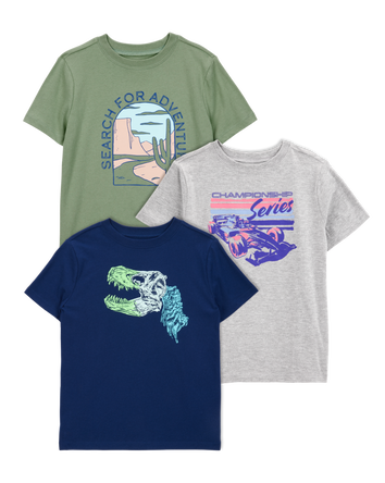 Kid 3-Pack Graphic Tees, 