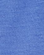 Baby 2-Piece Shark Pocket Tee & Pull-On Slub Jersey Shorts Set - Blue, image 4 of 6 slides