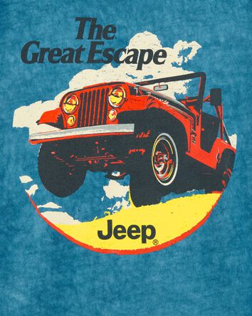 Toddler Jeep Graphic Tee - Blue, 