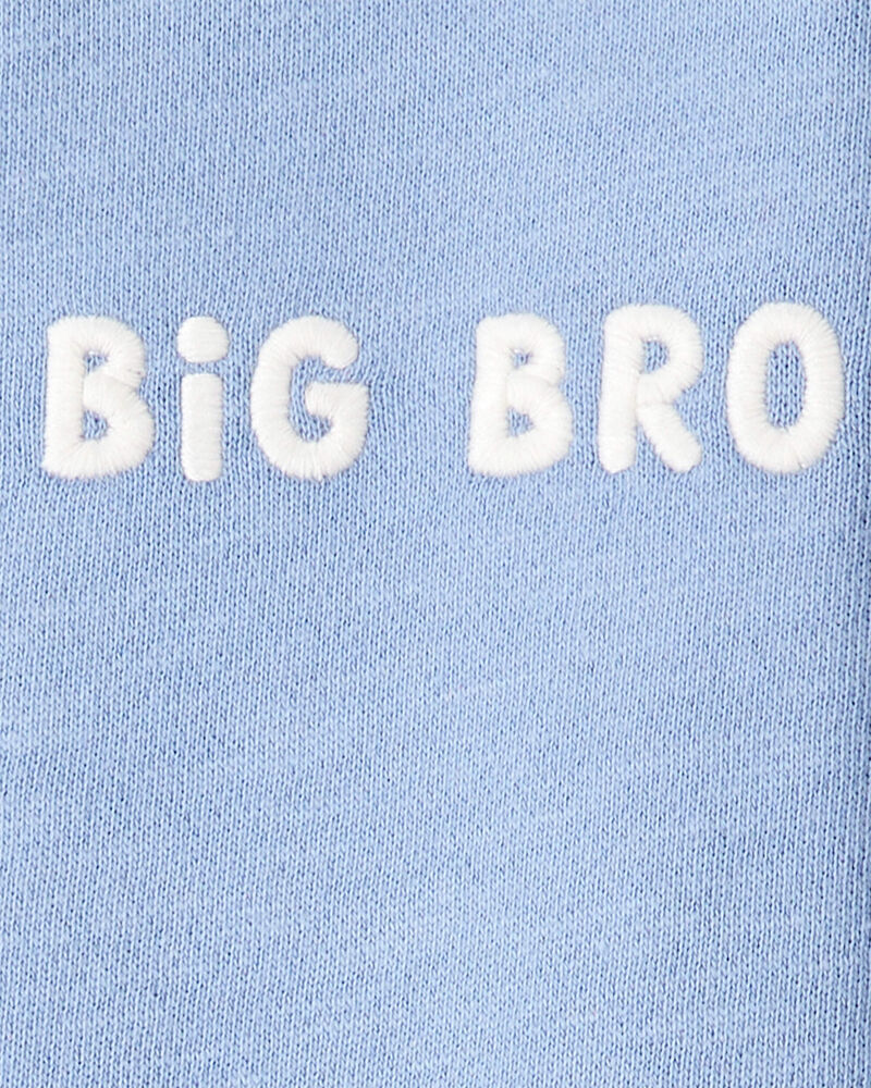 Toddler Organic Cotton Big Bro Sweatshirt, image 3 of 4 slides