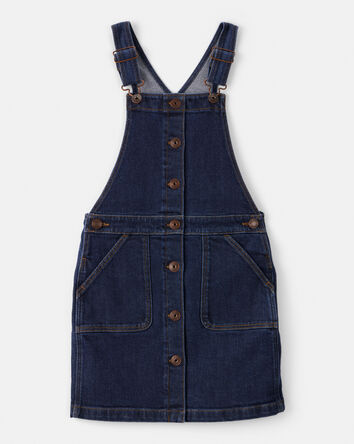 Girls Denim Skirtall - Blue, 
