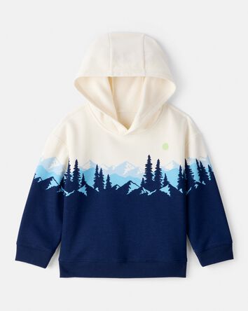 Toddler Boy DayDream Fleece Mountain Print Hoodie, 