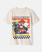 Boys Mario Kart &trade; Short-Sleeve Graphic Tee - Cream, image 1 of 2 slides