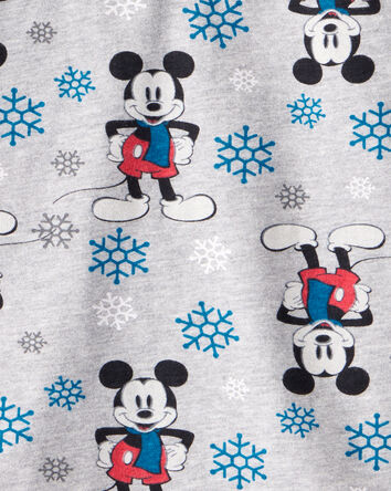 Toddler Christmas Disney&copy; Mickey Mouse Graphic Tee - Grey, 