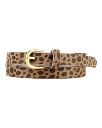 Cheetah Print Belt, 