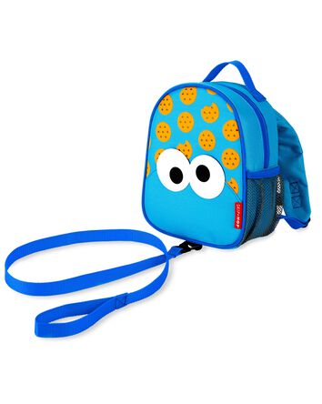 Sesame Street Mini Backpack With Safety Harness - Cookie Monster, 