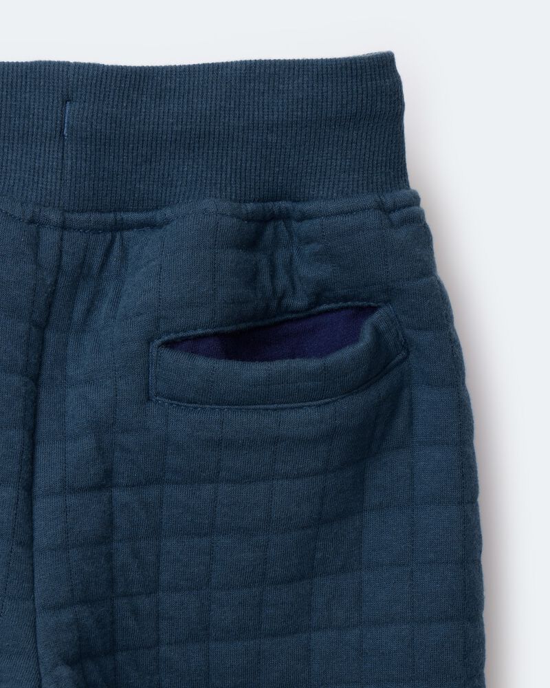 Toddler No-Seam Jogger Pant - Deep Teal, image 8 of 8 slides