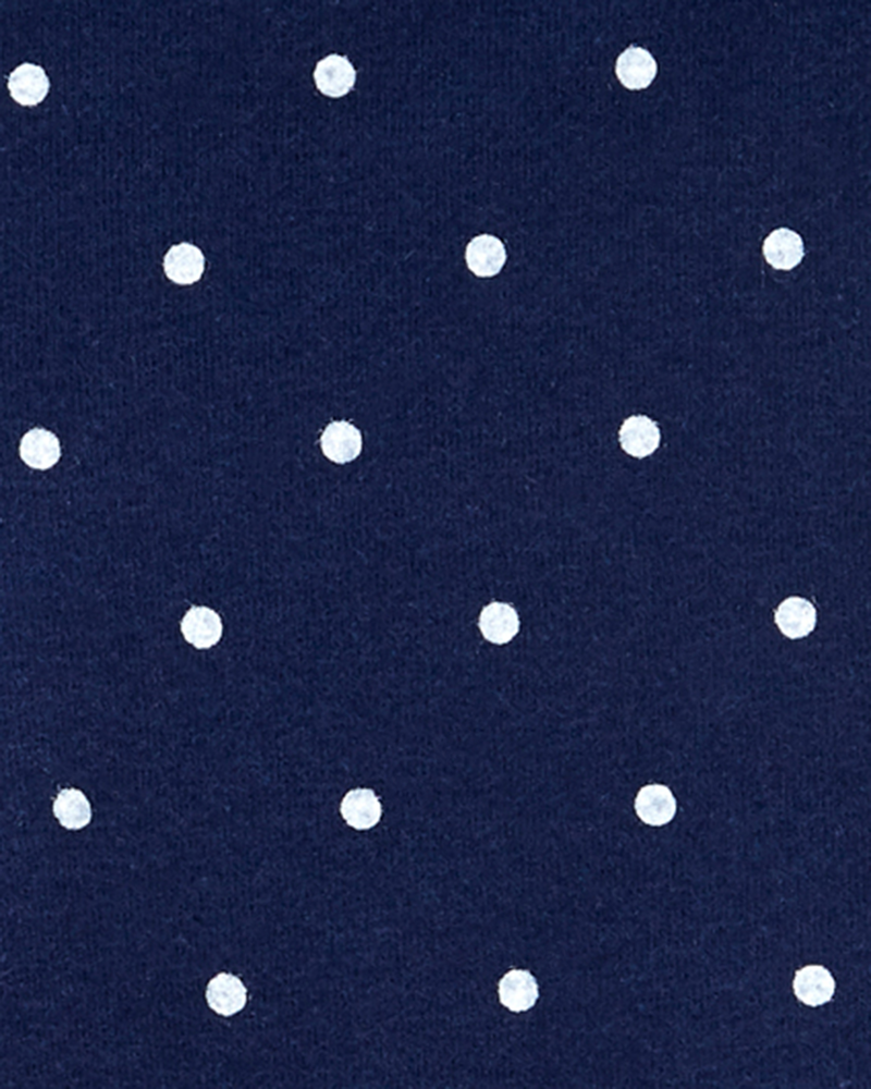 Baby Polka Dot Cotton Stretch Leggings, image 2 of 4 slides