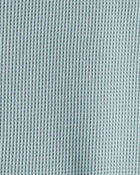 Toddler Boy Waffle Knit Long-Sleeve Tee & Pant Set - Green, image 3 of 4 slides