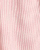 Toddler Girl 2-Pack Floral Cotton Long-Sleeve Top - Ivory/Pink, image 2 of 4 slides