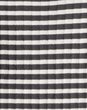 Toddler Girl Striped Long-Sleeve Sweater - Ivory/Black, 