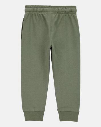 Baby Boy Pull-On Drawstring Joggers - Green, 