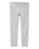 Baby Cotton Polka Dot Stretch Leggings, image 1 of 4 slides