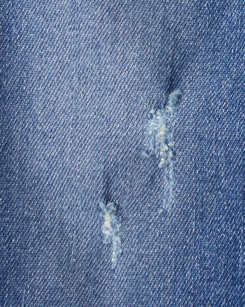 Baby Boy  Tapered Distressed Denim Jeans - Medium Wash, image 3 of 4 slides