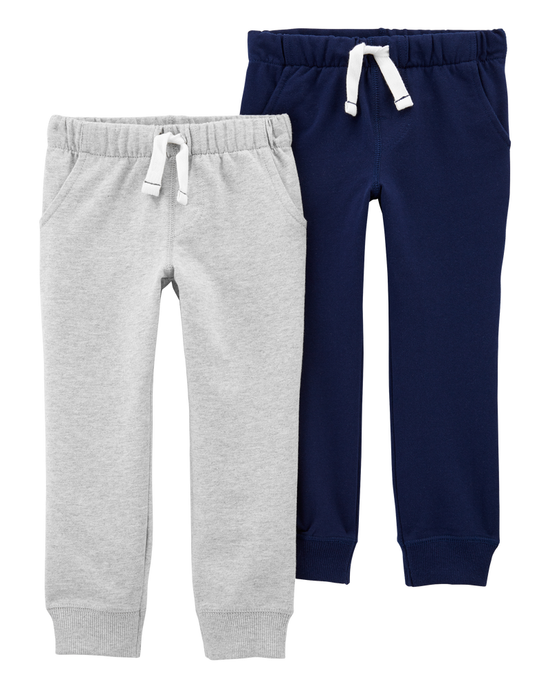 Baby Basic 2-Pack Jogger Pants, image 1 of 4 slides