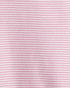 Baby Girl 4-Pack Polar Bear Print Cotton Long-Sleeve Multipack Bodysuits - Multi, image 3 of 6 slides