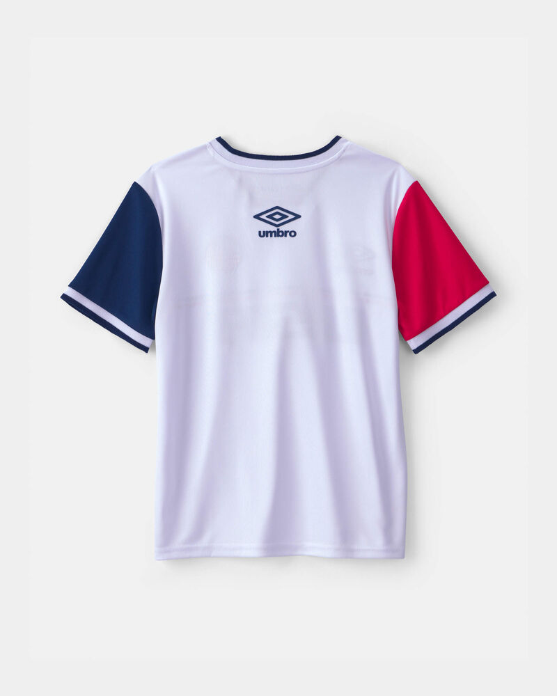 Kids Umbro USA Soccer Jersey - Red/White/Blue, image 2 of 3 slides