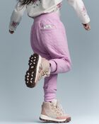Toddler No-Seam Jogger Pant - Lilac, image 5 of 7 slides