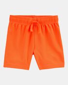 Toddler Boy Active Mesh Shorts - Orange, image 1 of 6 slides