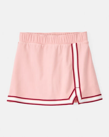Girls Knit Active Skort - Pink, 