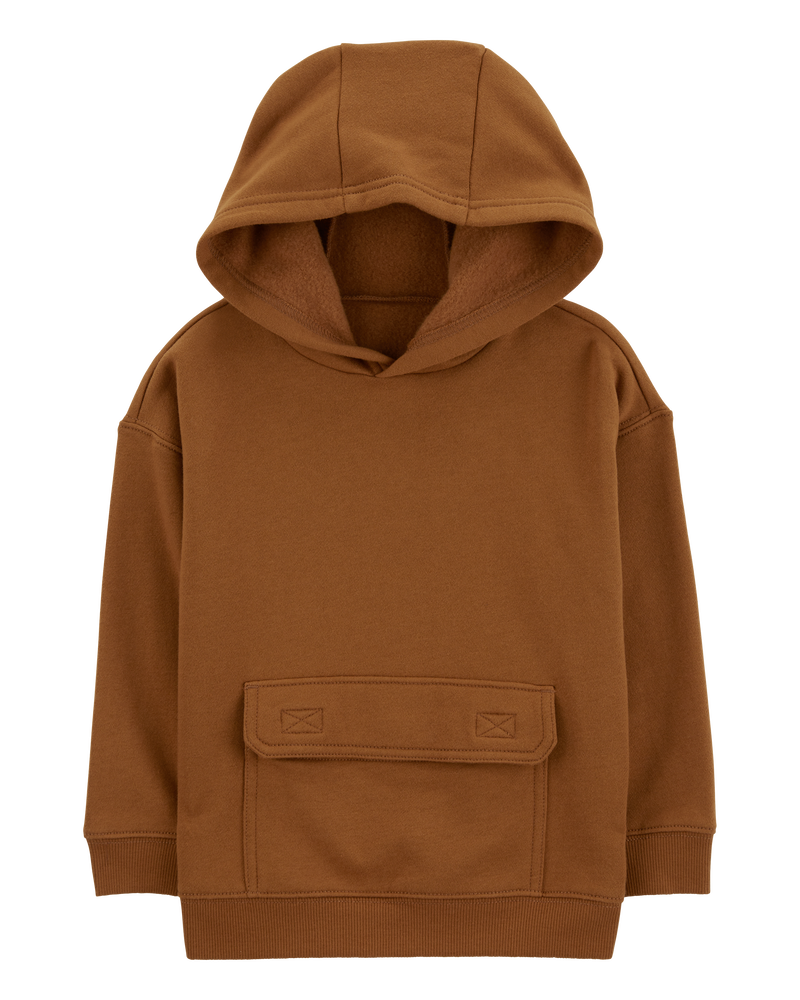 Toddler Pullover Fleece Hoodie, image 1 of 3 slides