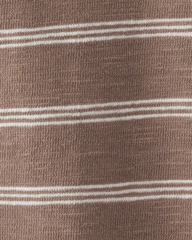 Baby Striped Romper Made with Organic Cotton, image 3 of 4 slides