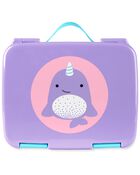 Little Kid 2-Piece Narwhal Backpack & Bento Lunch Box Set, image 3 of 4 slides
