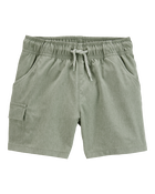 Toddler Everyday Quick Dry Shorts - Green, image 1 of 8 slides
