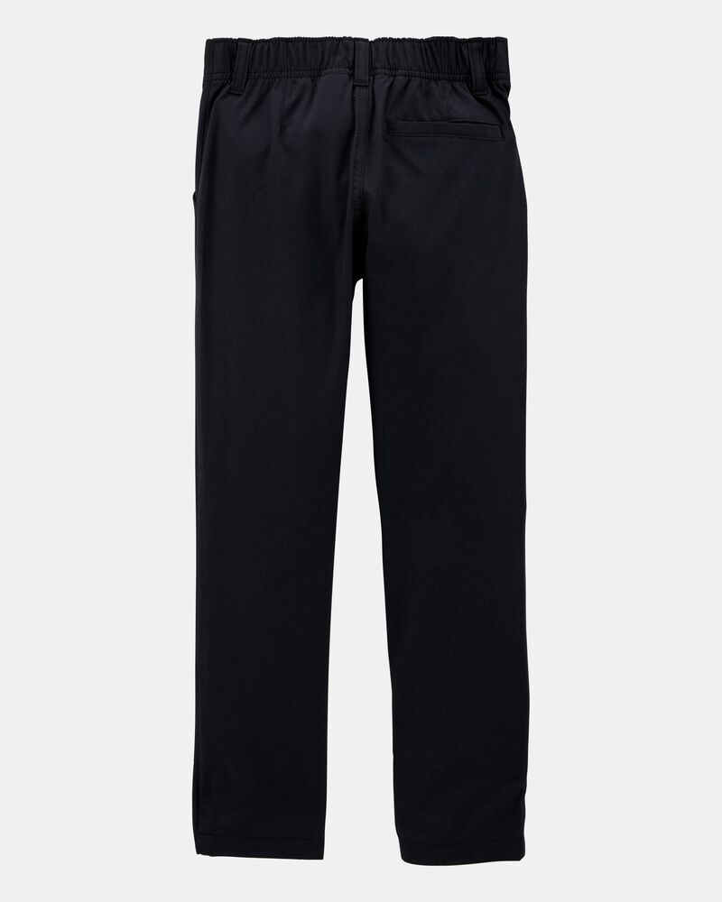 Kid 3-Pack Active Pull-On Uniform Pants - Black, image 4 of 4 slides