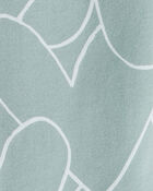 Baby Girl 3-Piece Heart Print Outfit & Dress Set - Green, image 6 of 9 slides