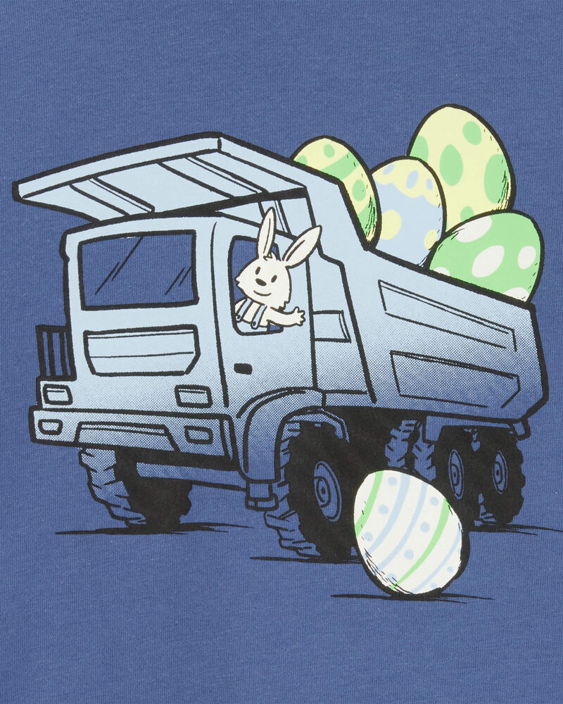 Toddler Boy Easter Short-Sleeve Graphic Tee - Blue, image 2 of 3 slides