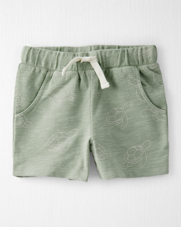Toddler Boy 2-Piece Turtles-Print Set Made with Organic Cotton, 