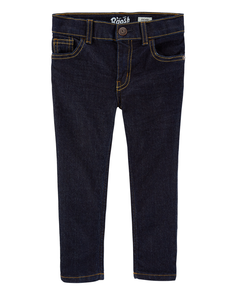 Baby Dark Wash Skinny-Leg Jeans, image 1 of 4 slides