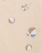 Baby Boy Beach Ball Graphic Tank - Tan, image 2 of 3 slides