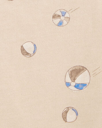 Baby Boy Beach Ball Graphic Tank - Tan, 