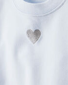 Baby Girl 3-Piece Heart Print Pullover Set, image 2 of 5 slides