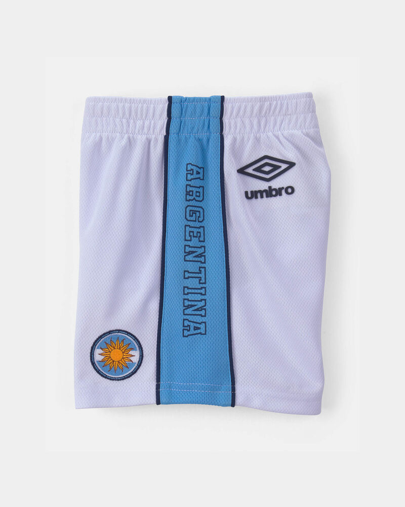 Toddler 2-Piece Umbro Argentina Soccer Jersey & Short Set - Light Blue/White, image 8 of 12 slides