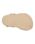 Baby Floral Buckle Faux Cork Sandals - Brown, image 5 of 6 slides