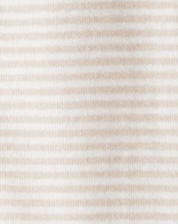 Toddler Boy Rhino 100% Cotton Long-Sleeve 1-Piece Pajamas - Ivory, 