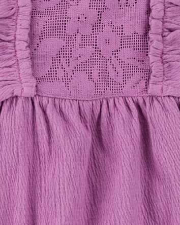 Baby Girl Flutter Lace Bubble, 