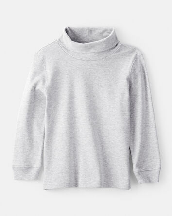 Boys Long-Sleeve Turtleneck - Grey, 