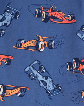 Boys 2-Piece Race Car Loose Fit Pajamas, 